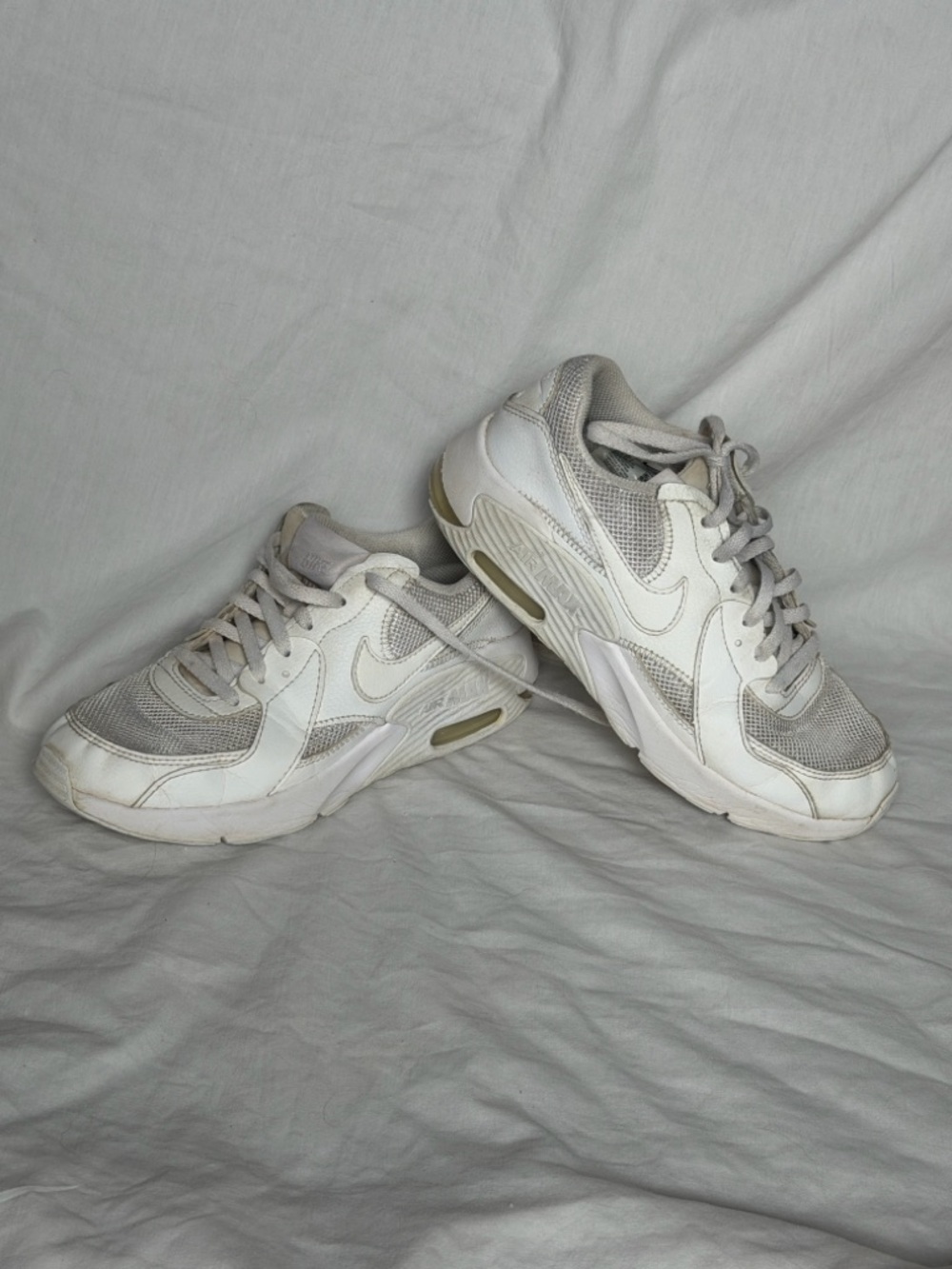 Nike AIR MAX- Big Kids 3.5Y - White